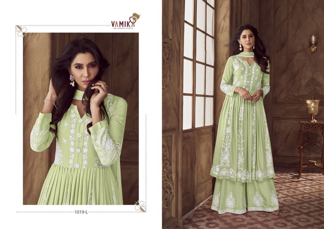 Lakhnavi Vol 4 Silver Coin By Vamika Wedding Wear Readymade Suits Wholesalers In Mumbai
